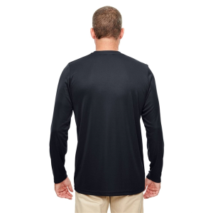 UltraClub Men's Cool & Dry Performance Long-Sleeve Top