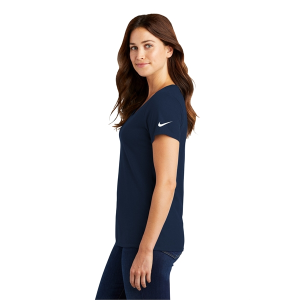 Nike Women's Dri-FIT Cotton/Poly Scoop Neck Tee.