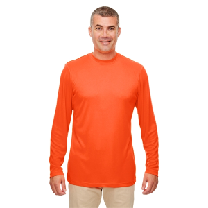 UltraClub Men's Cool & Dry Performance Long-Sleeve Top