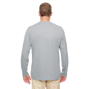 UltraClub Men's Cool & Dry Performance Long-Sleeve Top