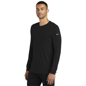 Nike Dri-FIT Cotton/Poly Long Sleeve Tee