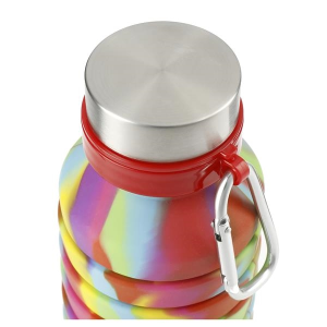 Zigoo Silicone Collapsible Bottle 18oz - Tie Dye